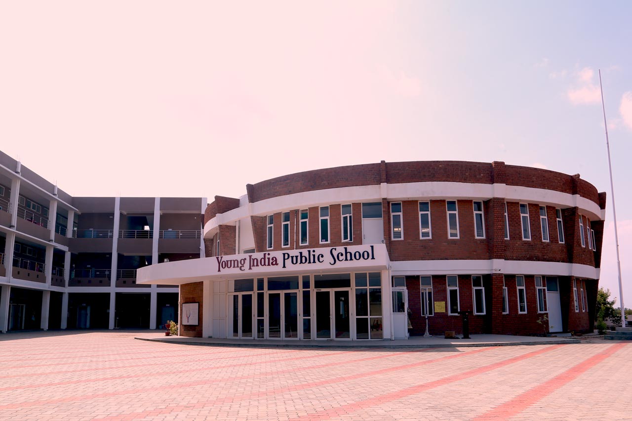 A classroom at Nava Bharath Royal School